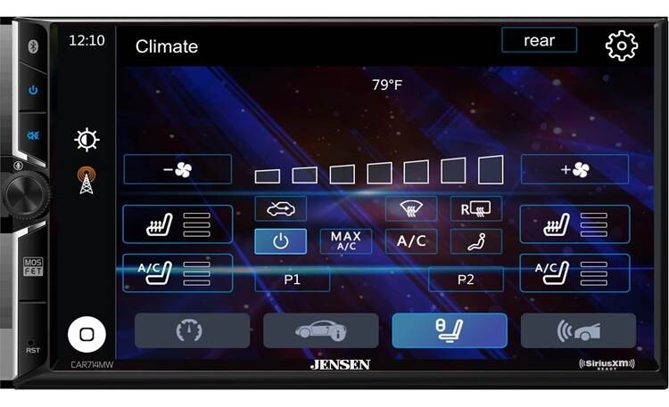 NEW Jensen CAR714MW Digital Media Stereo, 2DIN, Wireless CarPlay/Android Auto
