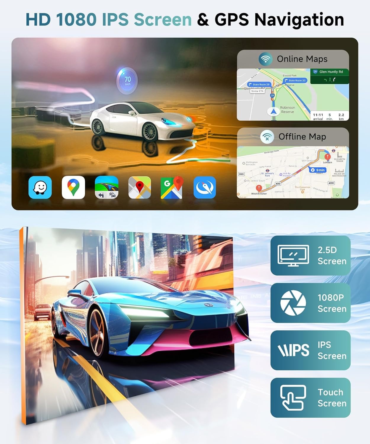 VW Golf 5 6 Passat Jetta Caddy EOS T5 Tiguan Touran Radio 2+64G Carplay/Android