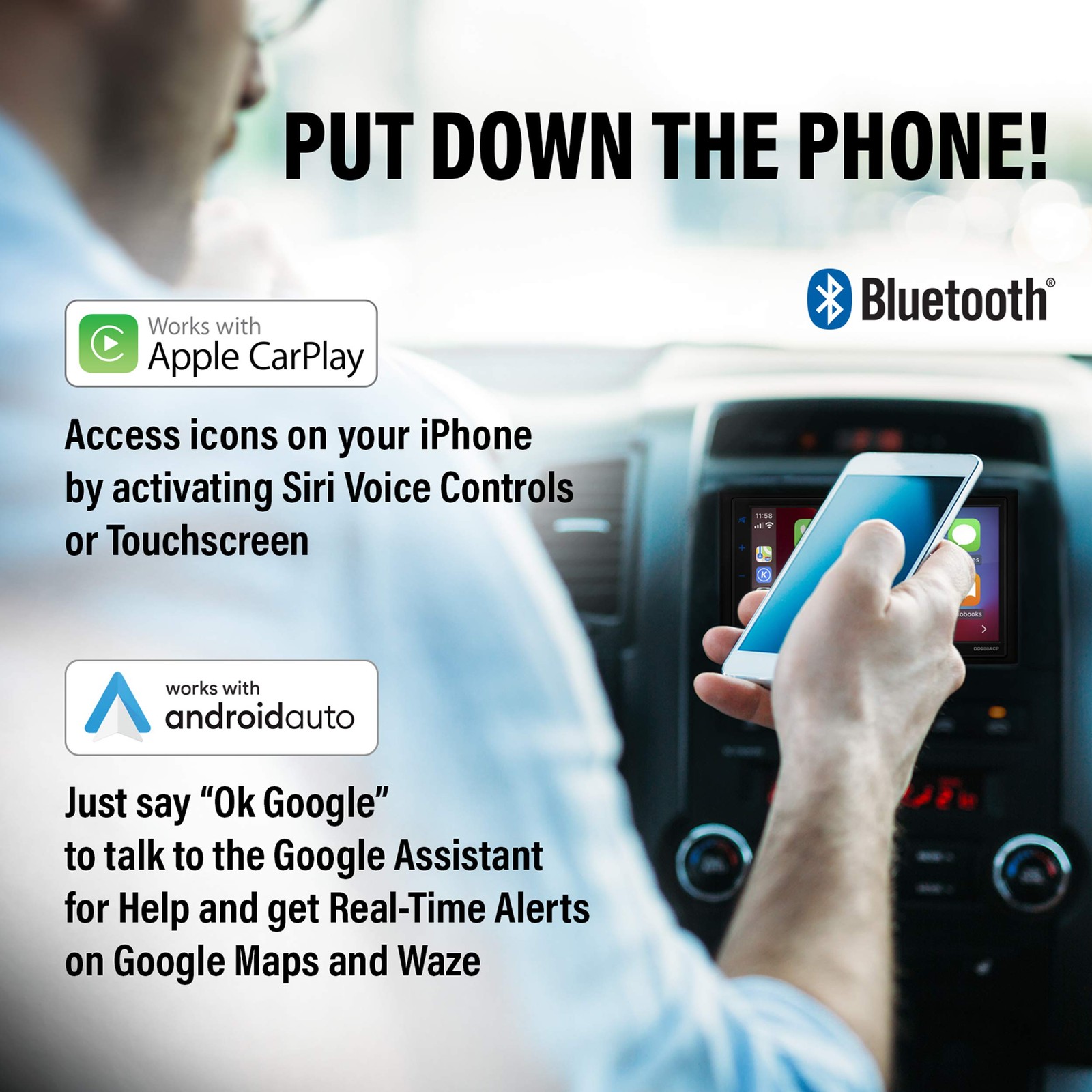 Sound Storm Laboratories DD988ACP Car Audio Stereo System – Apple CarPlay And…