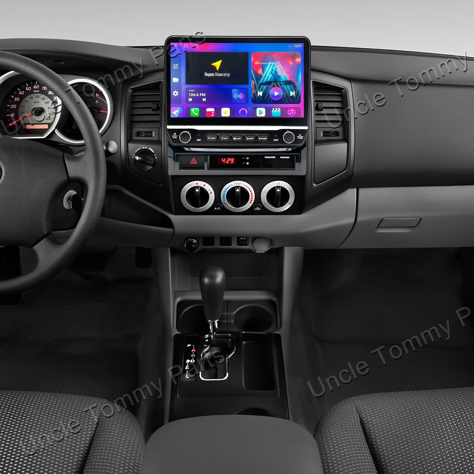 Para Toyota Tacoma 2005-2013 Android 13 Radio estéreo para coche CarPlay GPS