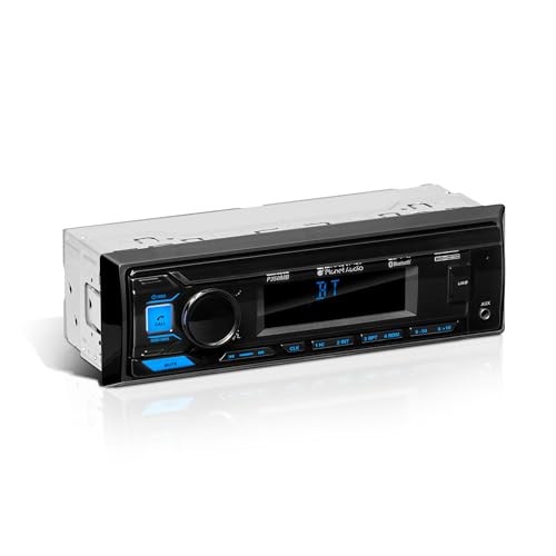 P350MB Car Audio Stereo System – Single Din, Bluetooth Audio and Single DIN