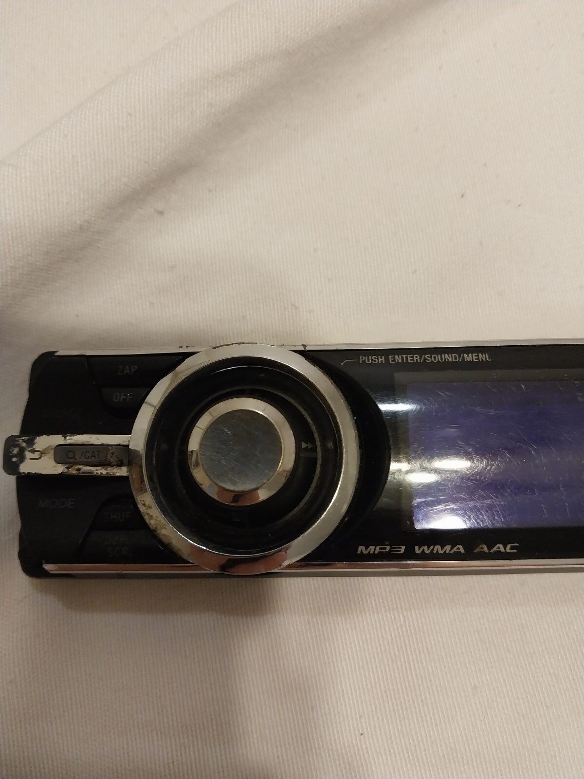 Sony CDX-GT930UI CD Player Radio Faceplate (Used).