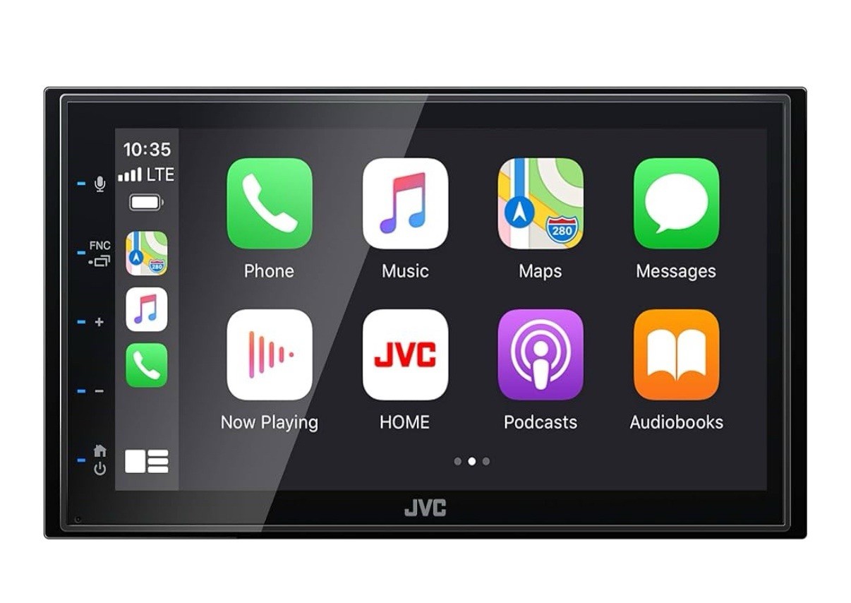 JVC KW-M560BT 6.8″ Touchscreen Multimedia Player w/Apple CarPlay Android Auto
