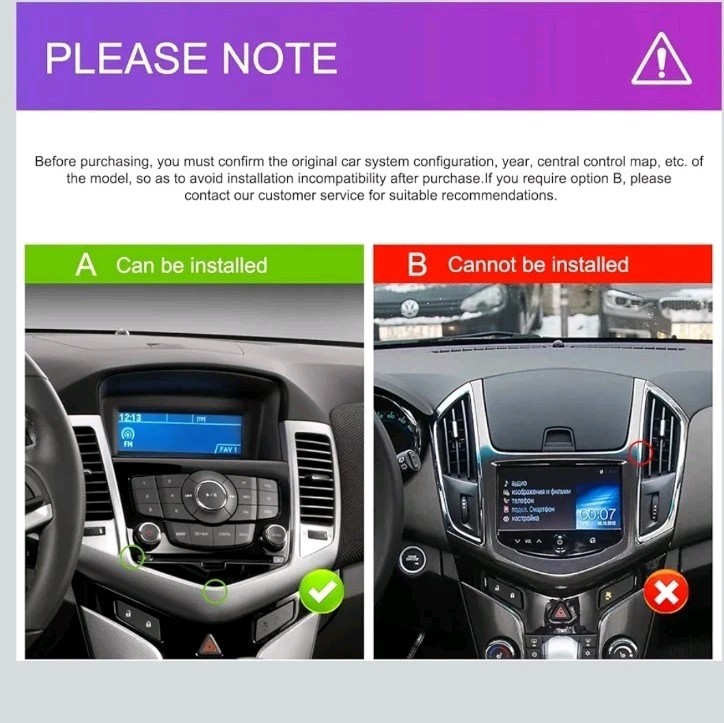 4Core + 64GB Android Upgrade Car Radio for Chevrolet Chevy Cruze J300 2009-2015,