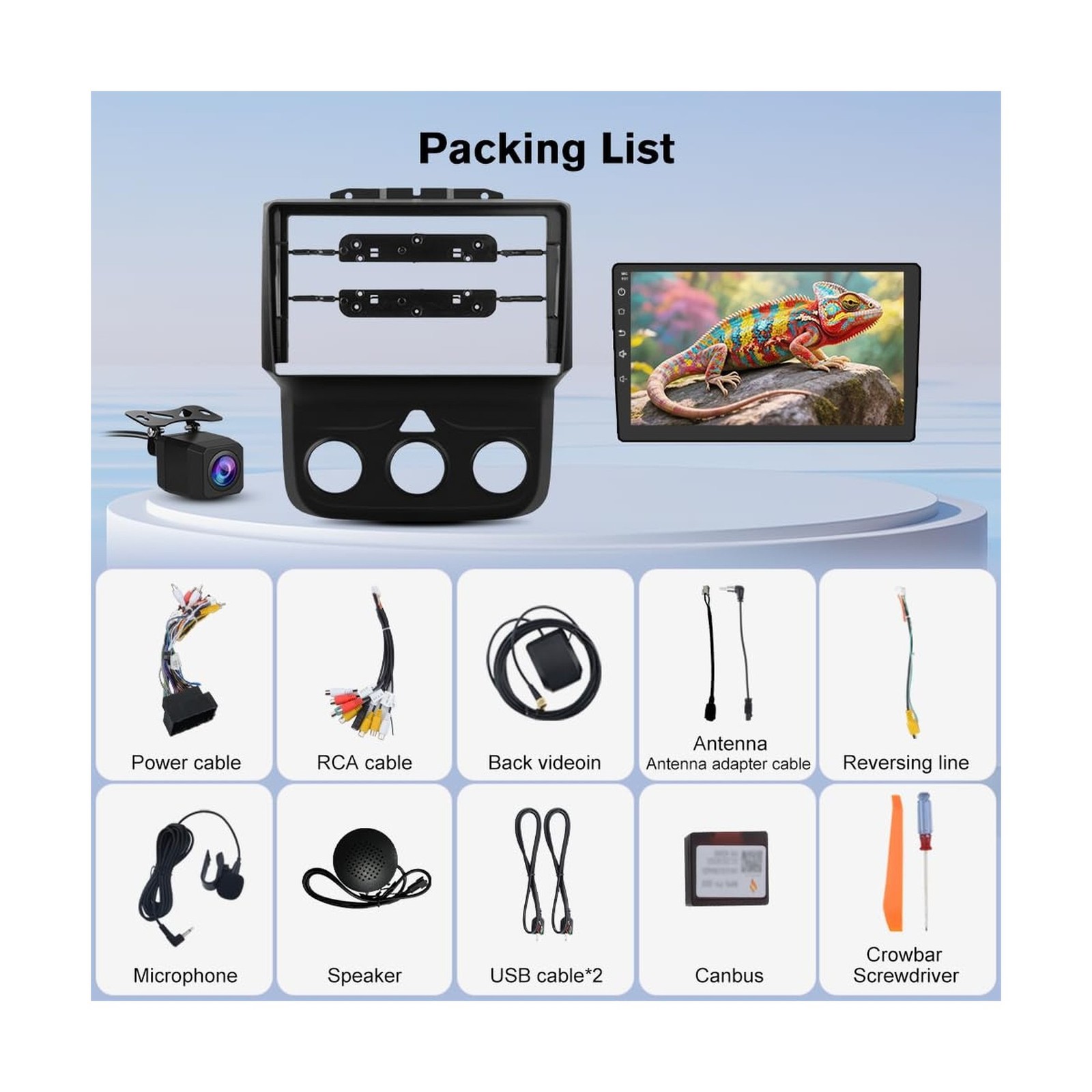 Junsun 8 Core Car Radio Stereo for Dodge RAM 1500 2500 3500 2013 2014 2015 20…