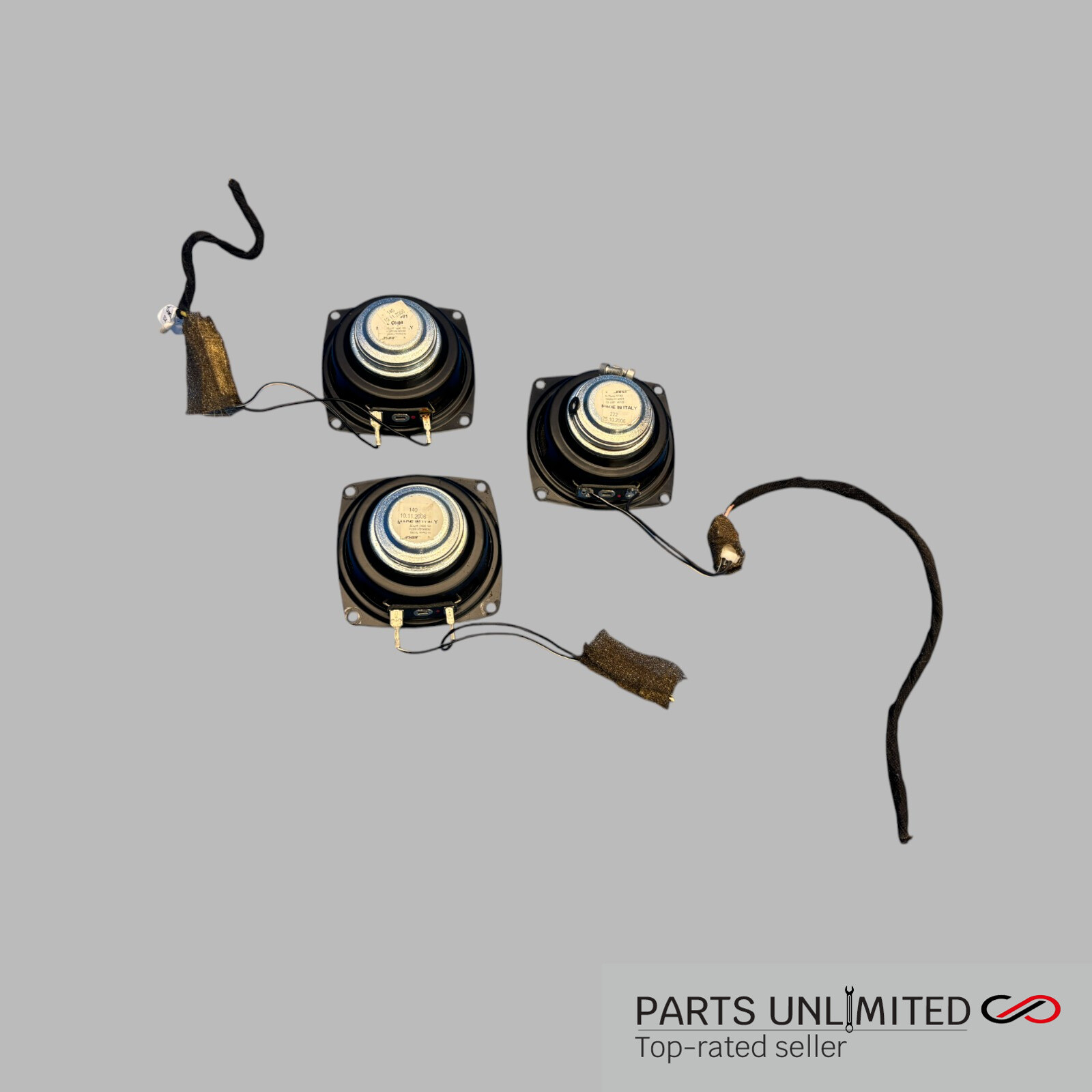 03-08 Quattroporte M139 OEM dash speakers tweeters set STOCK factory Bose x3