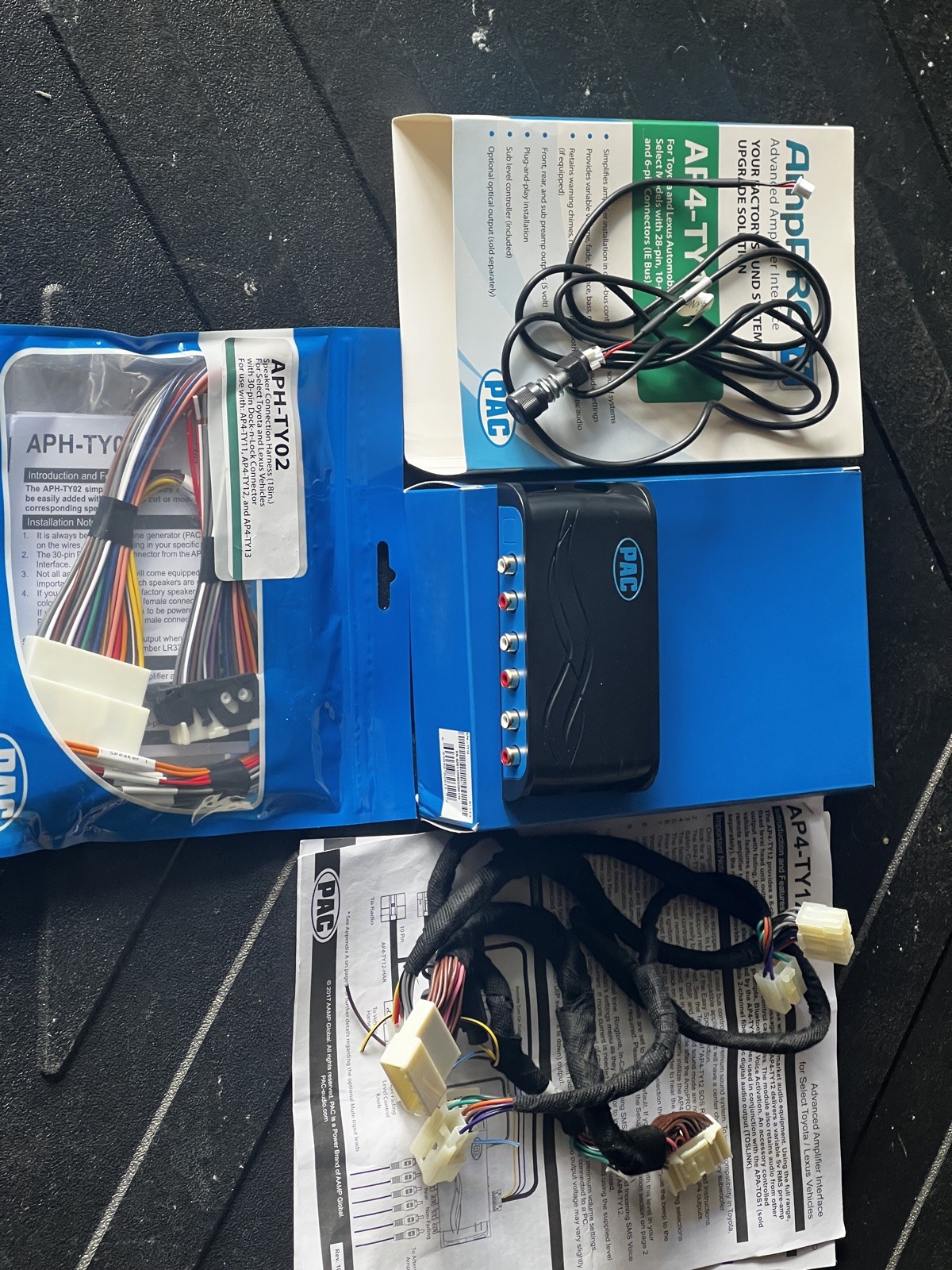 Toyota / lexus PAC AP4-TY12 Amp Integration Interface &harness