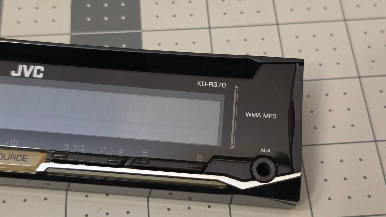 JVC KD-R370 Faceplate Only OEM Replacement Face Plate