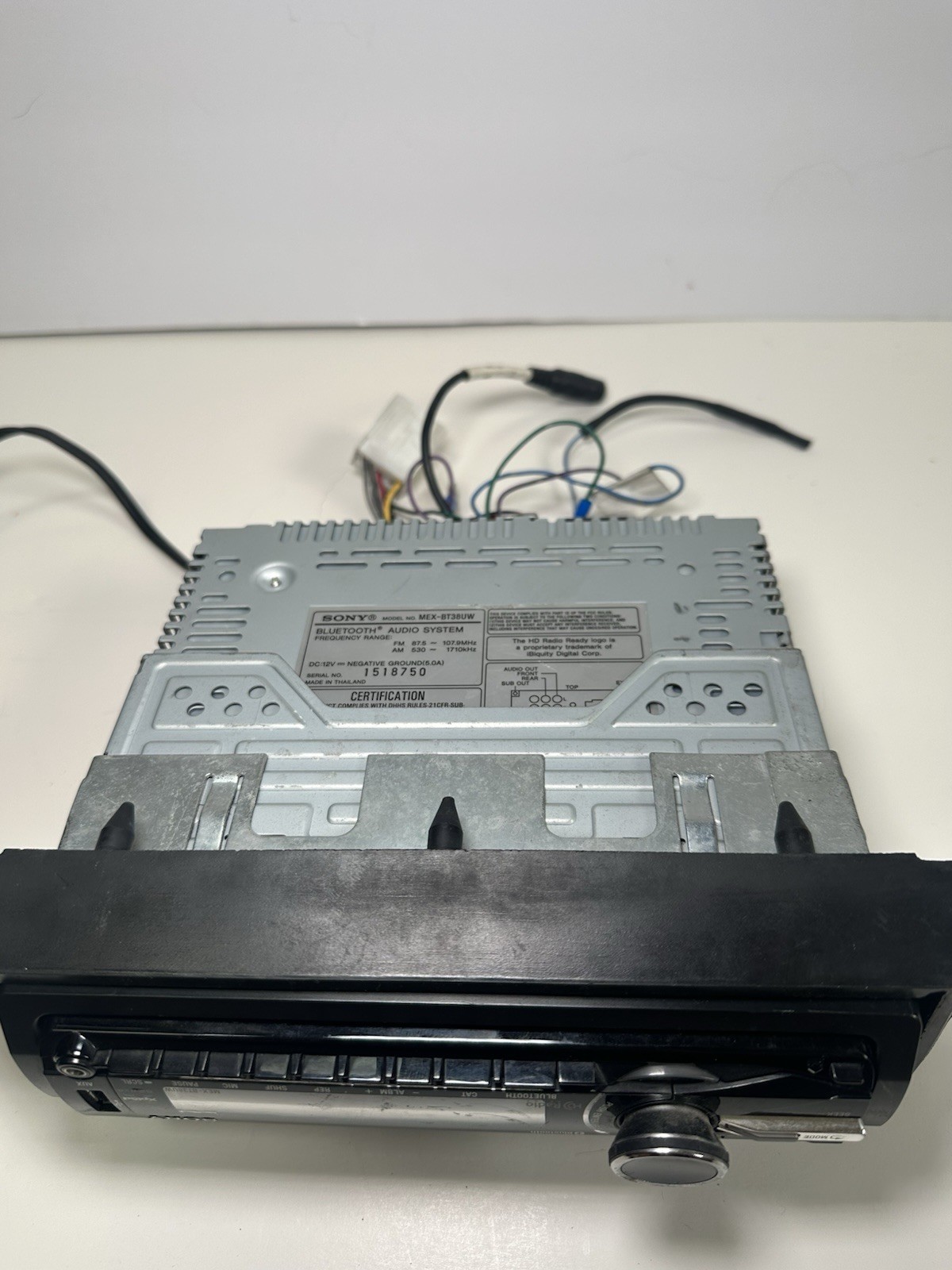 Sony Mex-BT38UW Bluetooth Car Stereo Control Face Only! Read Desc!!