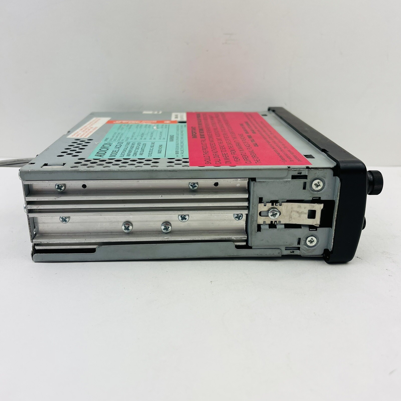Audiovox AM FM MPX Radio With Compact Disc Player Model ACD-30