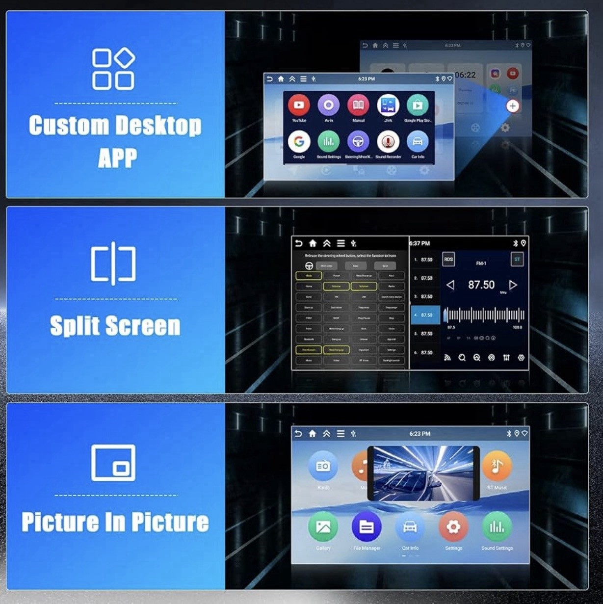 Car Stereo Radio 2019-2020 Hyundai Elantra Android 15 9” Touchscreen GPS