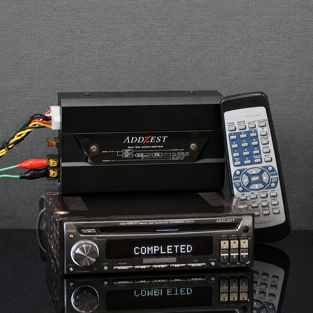 Clarion ADDZEST DRZ9255 Car CD Receiver New CD Mechanism Tested Japan