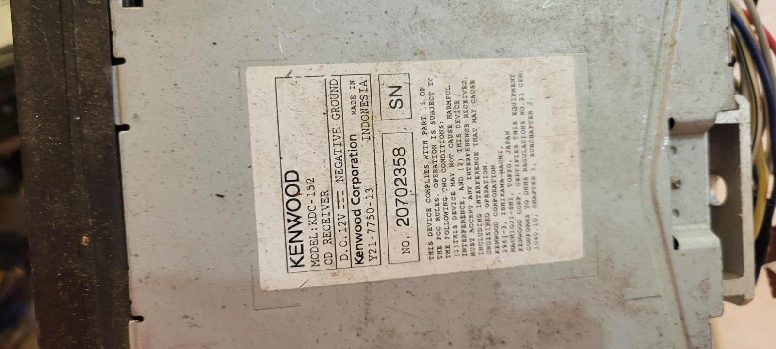 Kenwood KDC-152