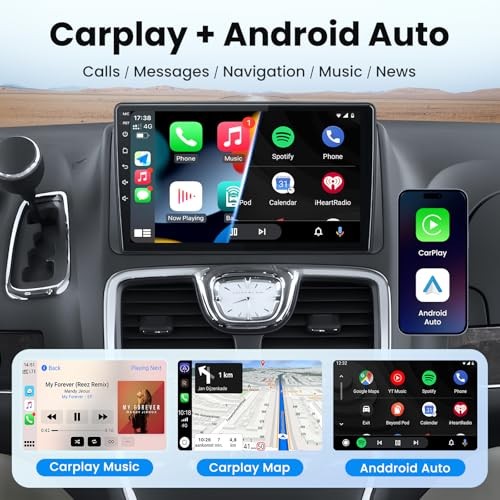 [8CORE] Car Radio Stereo for Dodge Grand Caravan 2011-2020 8CORE 2G RAM 32G ROM