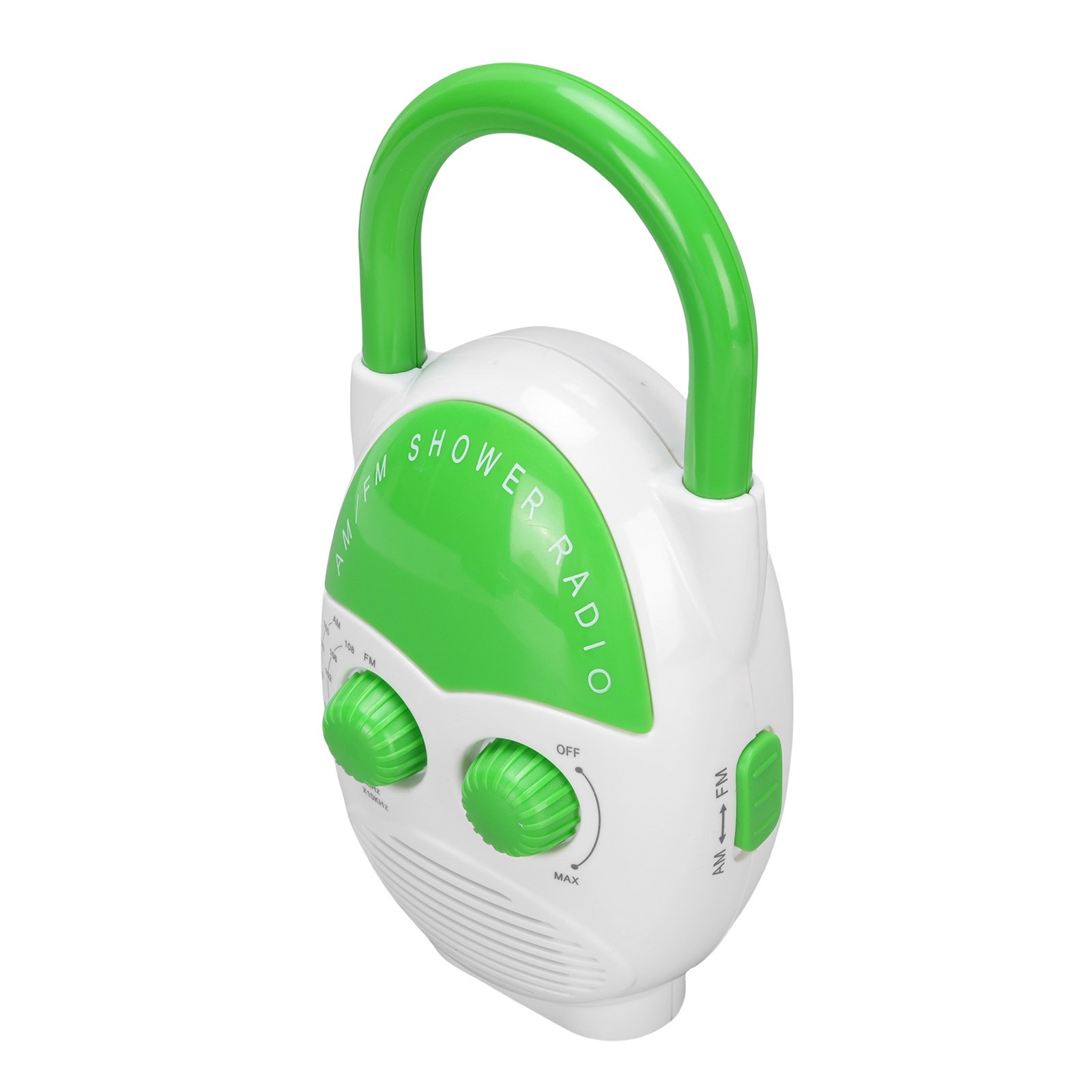 AM FM Radio Adjustable Volume Waterproof For Kitchen Or Bathroom Premium
