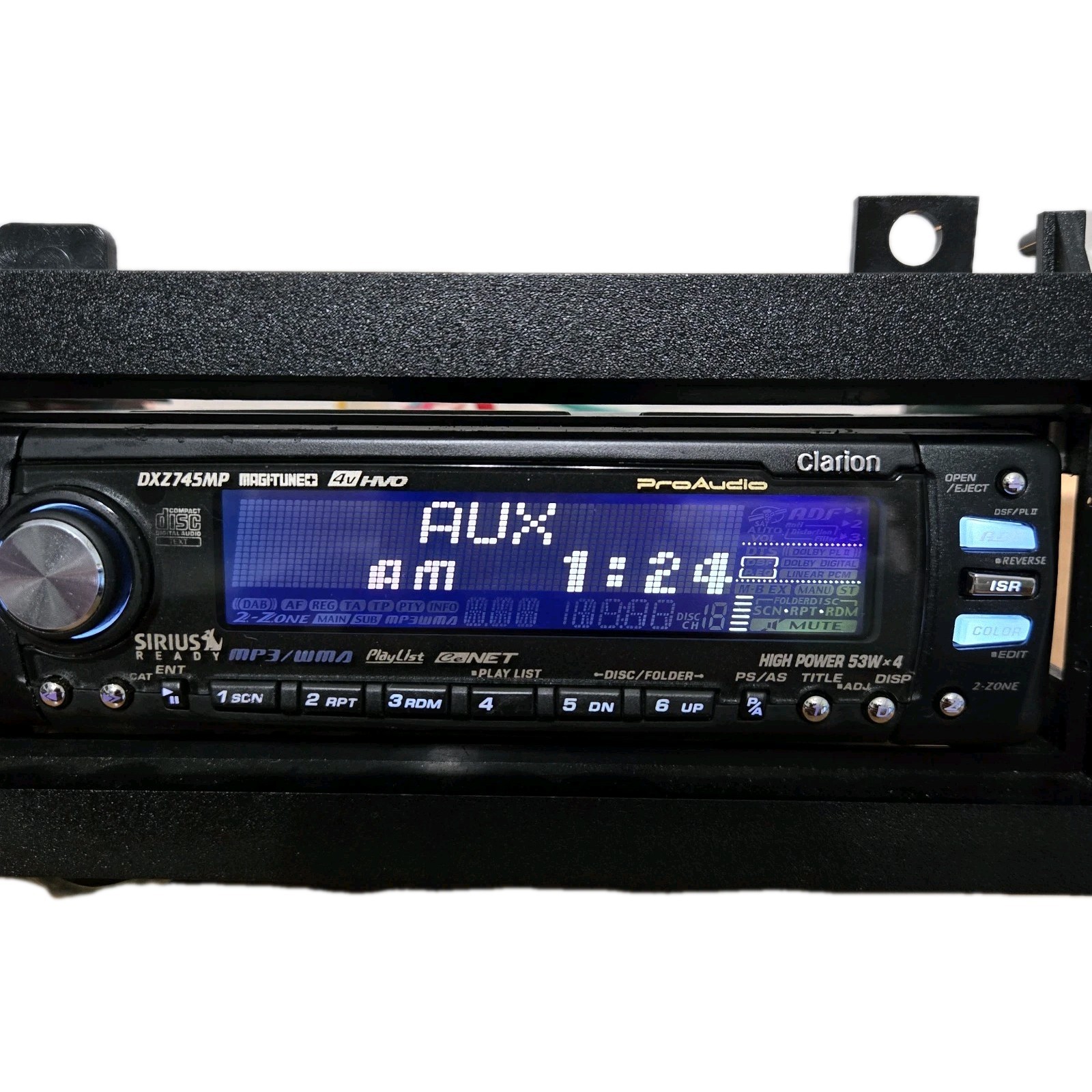 Clarion ProAudio DXZ745MP Receiver Car/Truck Radio/CD Player w/Remote – TESTED