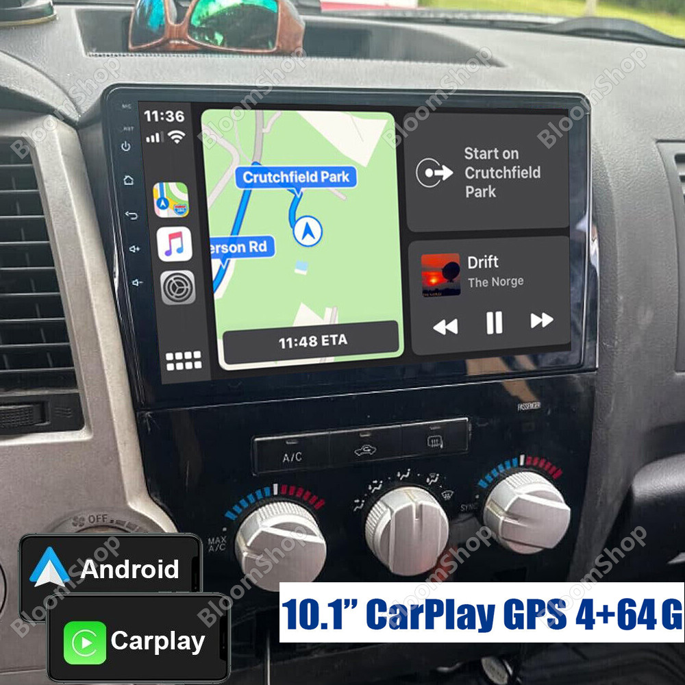 Stereo For Toyota Tundra 2007-2013 Sequoia 2008-2018 Android 15 Car GPS Radio BT