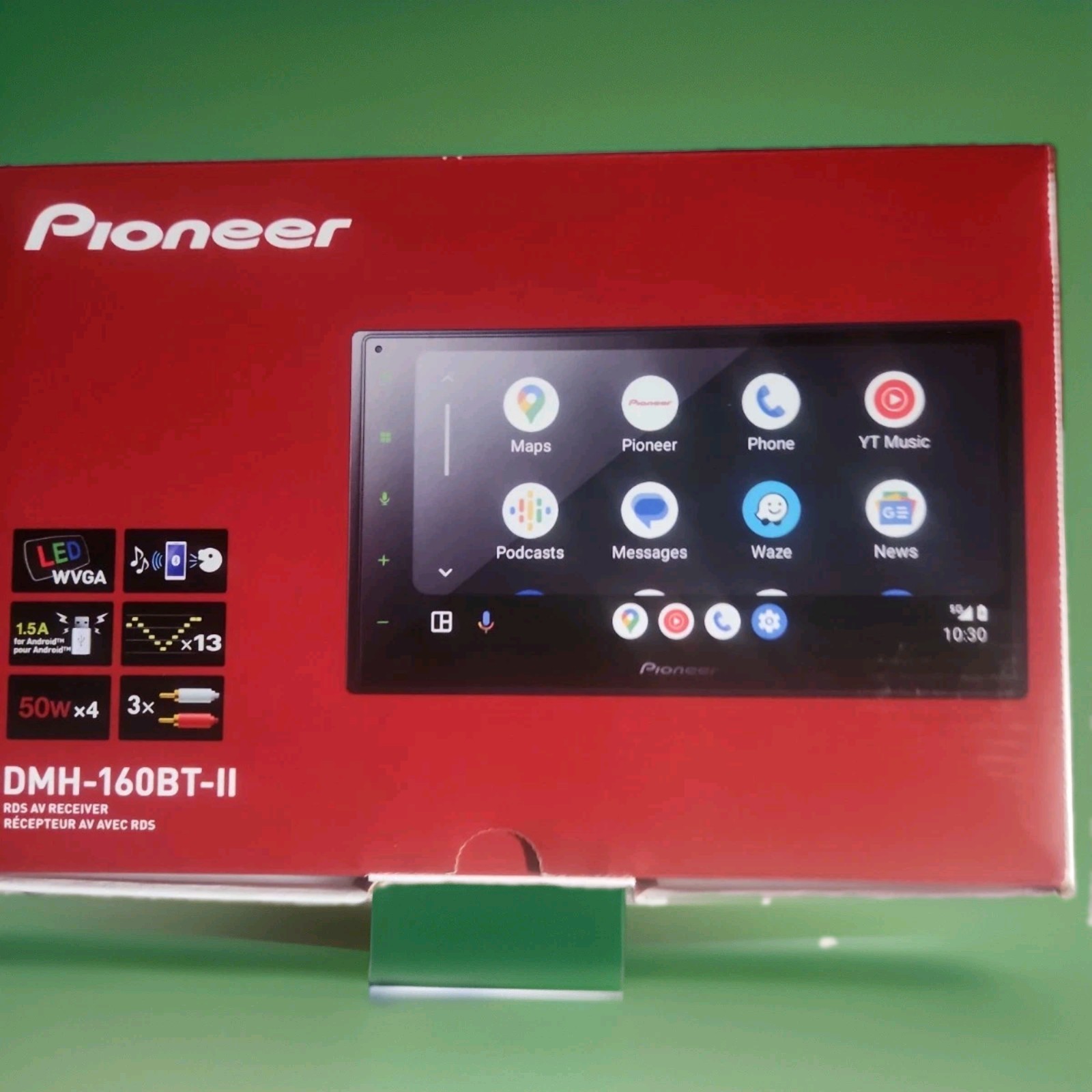 NEW Pioneer DMH-160BT-II Digital RDS AV Receiver Car Stereo Head Unit 6.8″