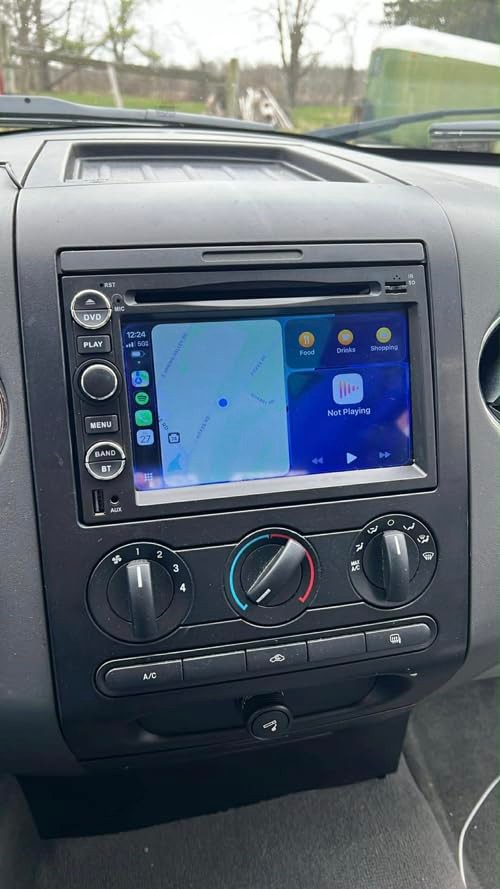 Car DVD CD Stereo Radio Apple Carplay Navi +Camera For Ford Expedition 2007-2014