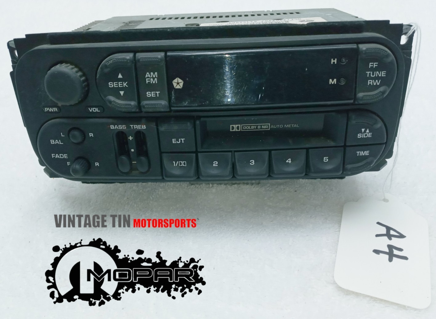New-Take Out from Dealer AM FM Cassette 1998-02 Dodge Chrysler Jeep P04858583AF