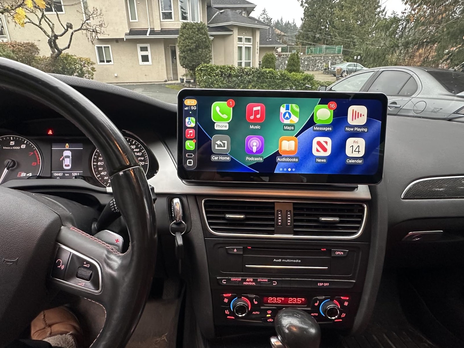 12.3″For AUDI A4 S4 SR4 A5 S5 SR5 2008~2016 Android Car Radio GPS Carplay Stereo