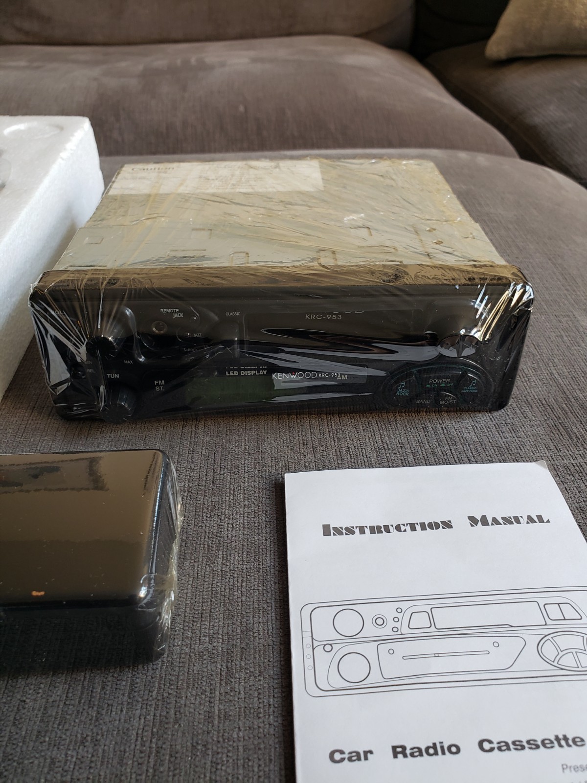 Vintage Kenwood Car Radio Cassette Player KRC-953 Remote Control – New!! No Box