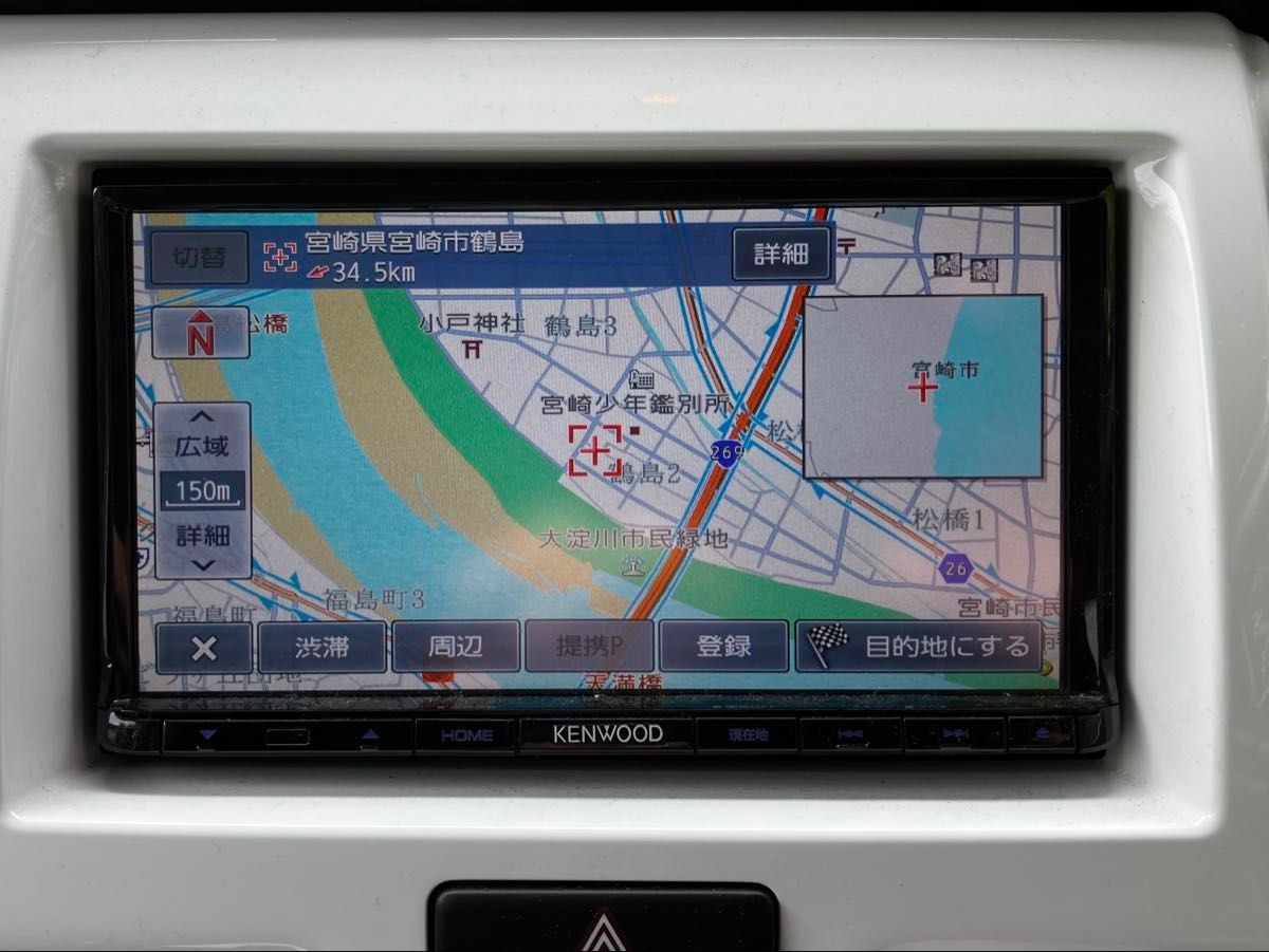 Kenwood MDVL401U Car Navigation CD DVD 2015