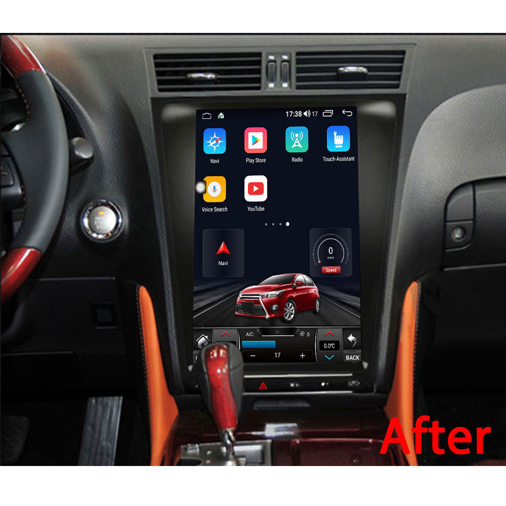 For Lexus GS GS300 GS350 GS400 430 460 Car Stereo Radio Player GPS Android 4+64G