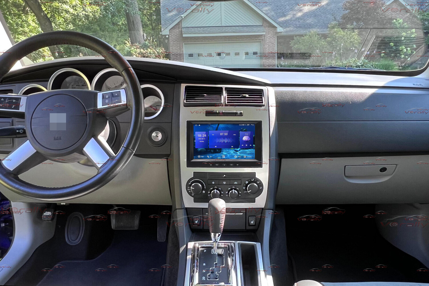 For 2006-2007 Dodge Charger Android 13 Wireless Carplay Android Auto Navi Radio