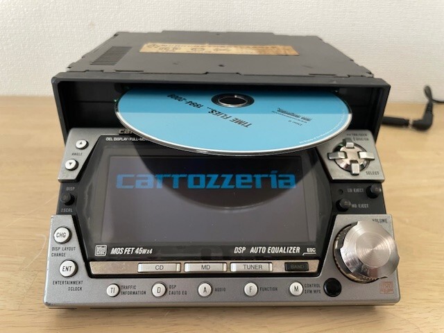 Pioneer carrozzeria FH-P88MD 2Din Car Audio CD MD Player Already Maintained