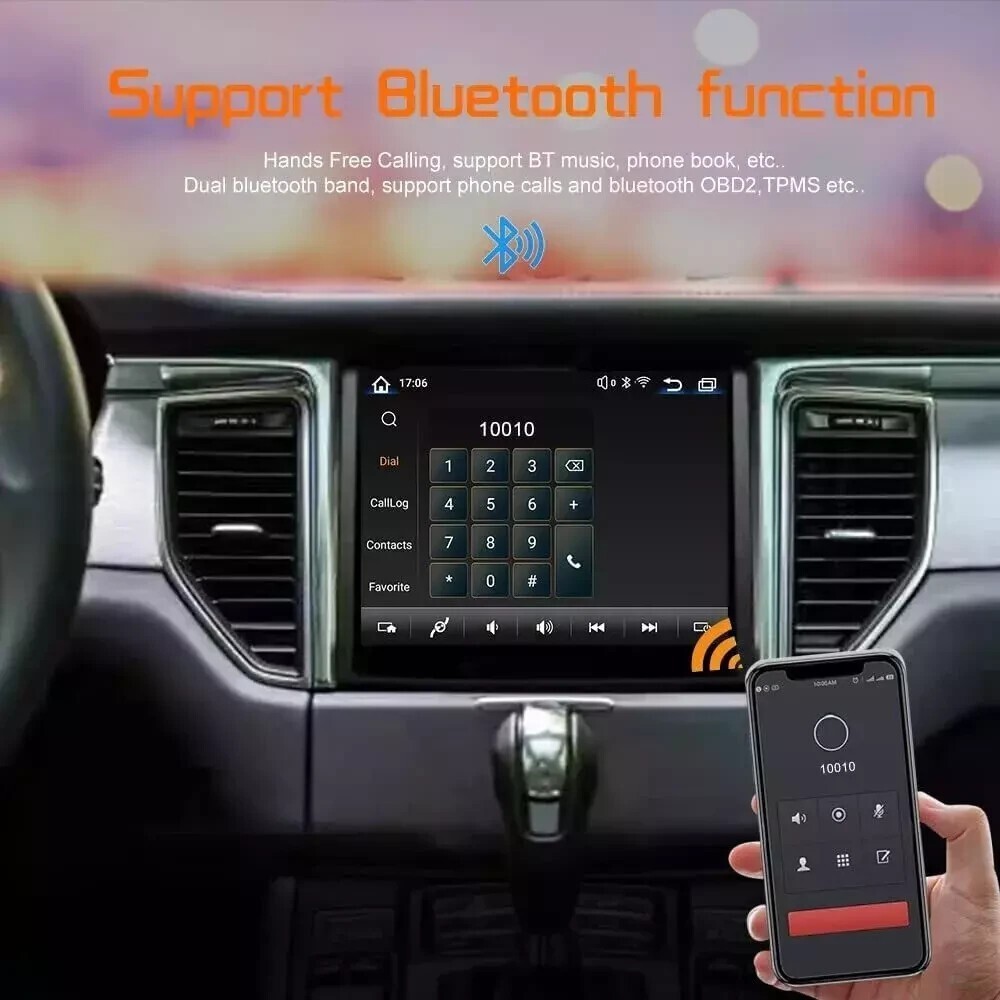 Used 8.4”Car Stereo Radio Android Carplay 8+128GB For Porsche Cayenne 2010-2017