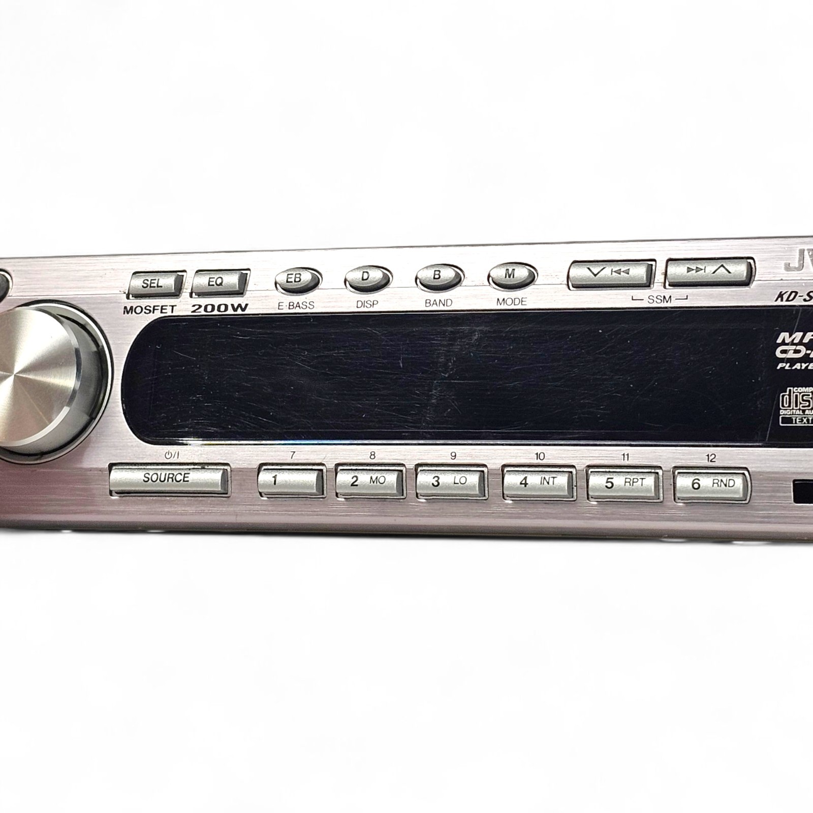 JVC KD-SH707 CD MP3 Car Stereo Receiver Motorized Aluminum Faceplate
