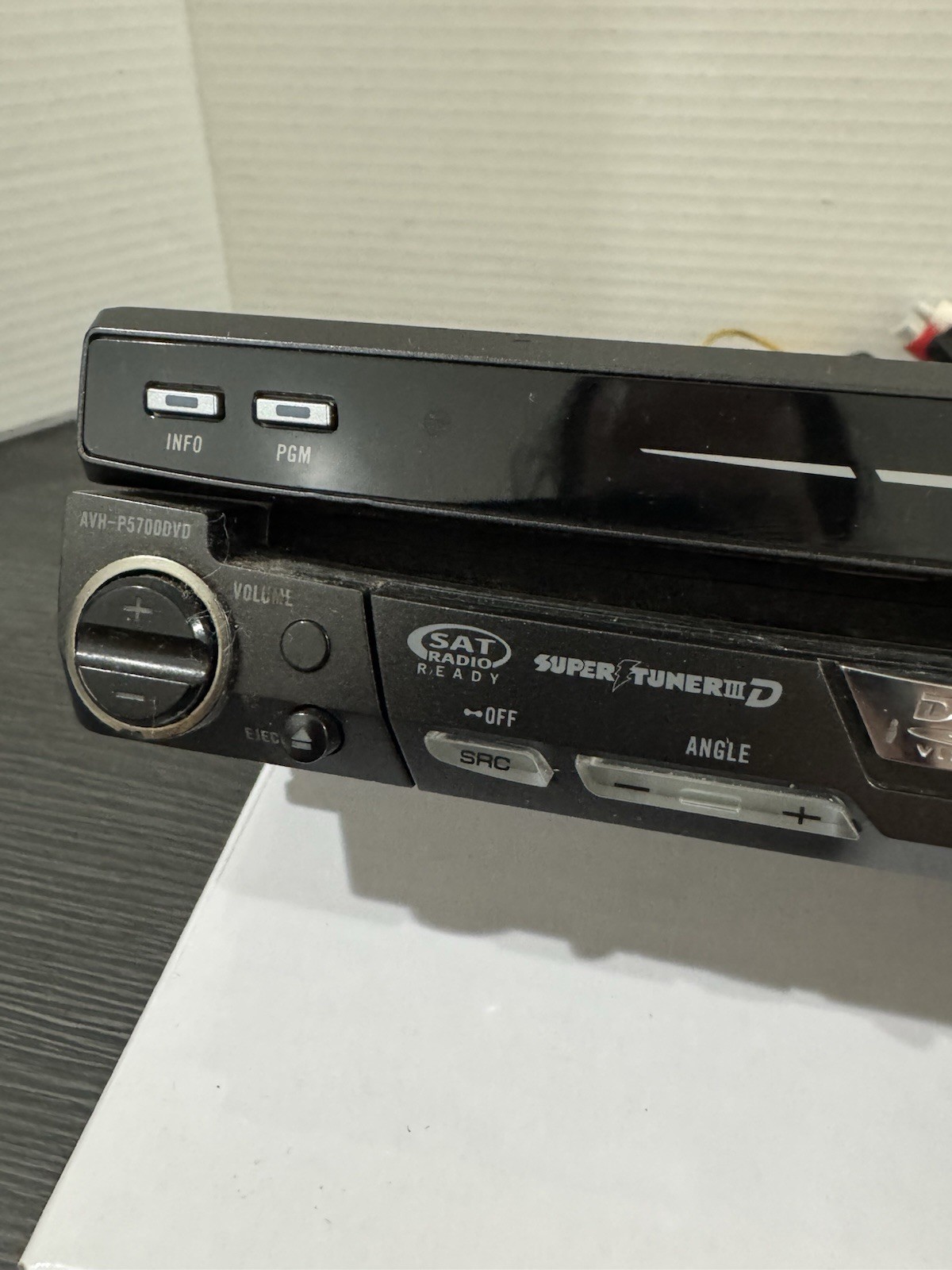 Pioneer AVH P5700DVD Car Stereo CD Player In Dash Receiver Fully Working