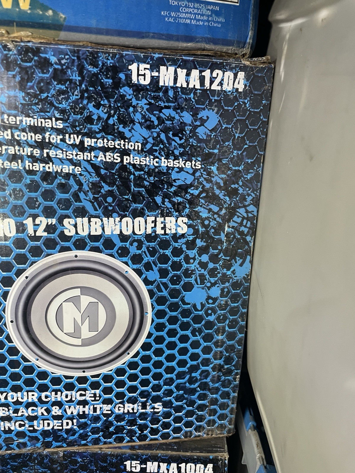 Memphis Xtreme Audio 12” subwoofer 15-MXA12D4 (R7A010969)