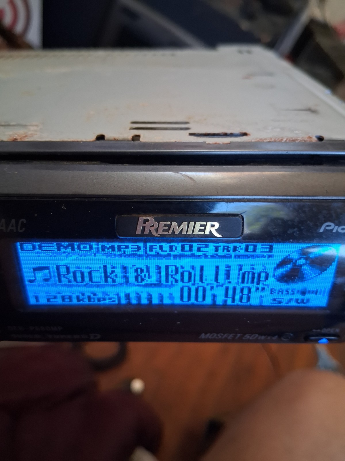 RARE PIONEER DEH-P6800MP CD Player. For Parts Or Repair