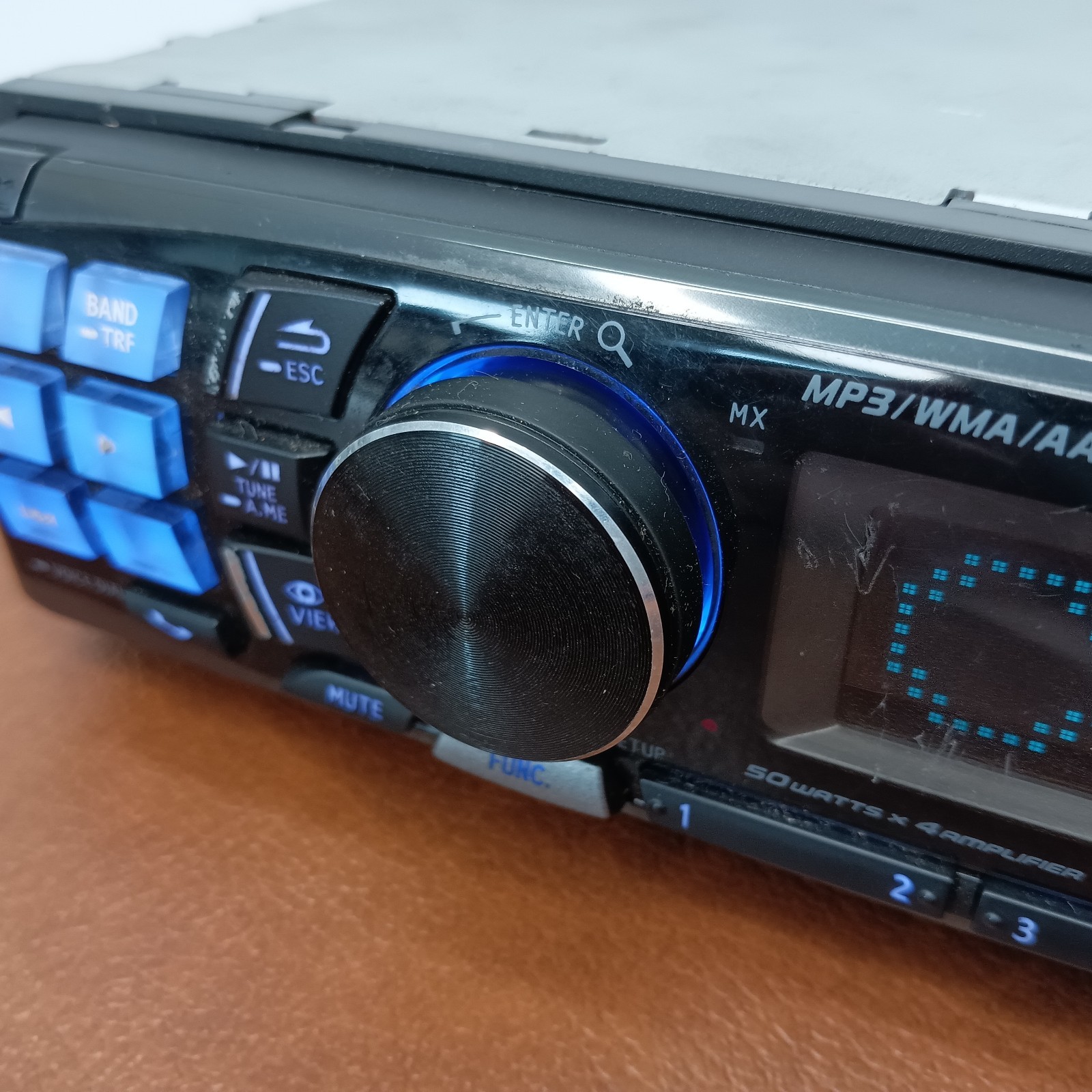 Alpine CDA-5755S and MDA-7755JS 1DIN Car Audio CD MD Head Units with DSP Used