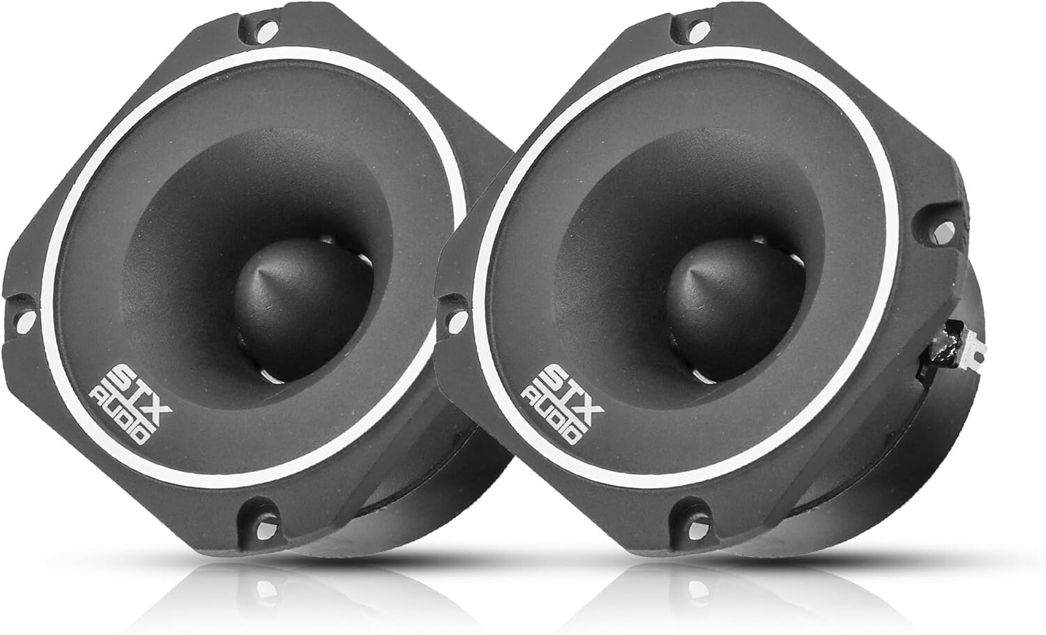 2x STXAudio 3.4″ Super Tweeter Speaker 4 Ohm 800W Max 105dB Titanium Diaphragm