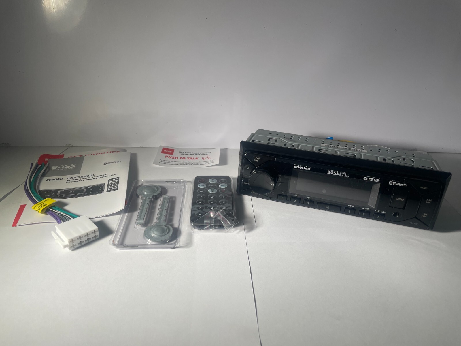 NEW BOSS Audio 609UAB 200W Multimedia Car Stereo – Black