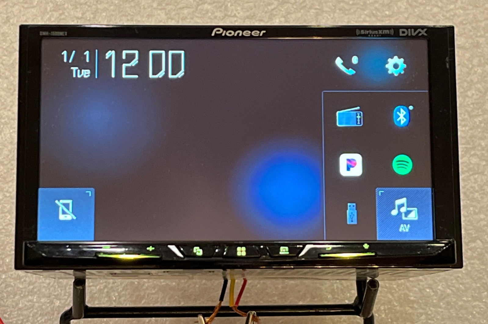 PIONEER DMH-1500NEX Touchscreen Bluetooth USB CD DVD Player