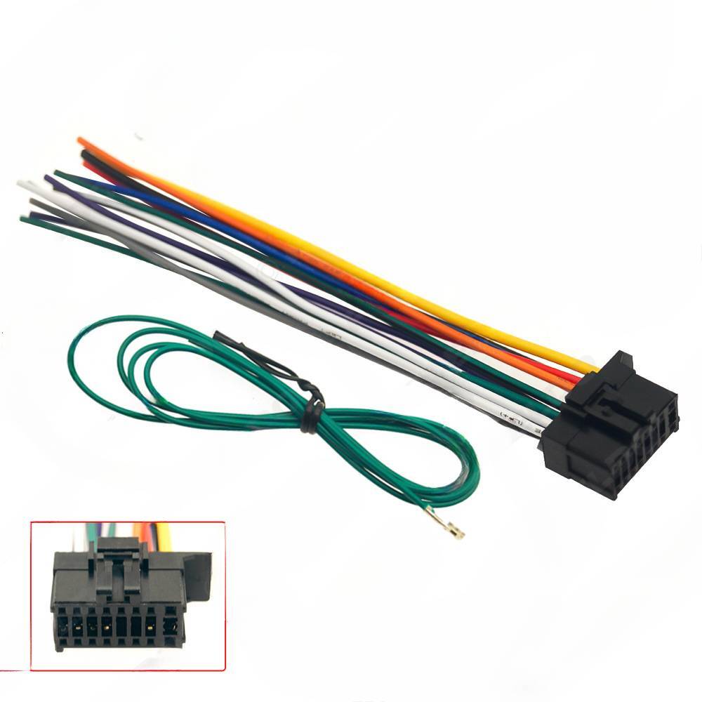 for Pioneer DHE-6150 1250 2250 CD Host Audio Tail Line Power Speaker Line