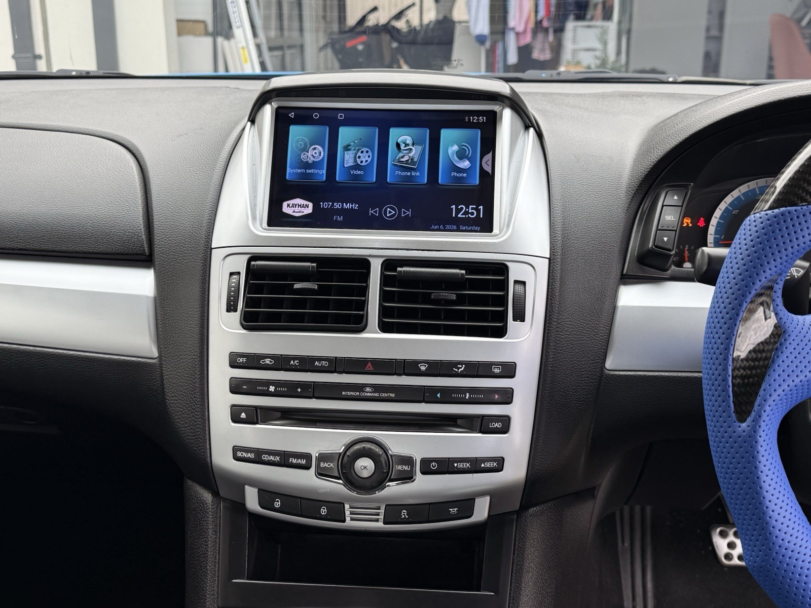 COMBO DEAL—FORD Falcon FG MK1/MK2 | 2008—2014 (Unit, Steering Wheel + Camera)