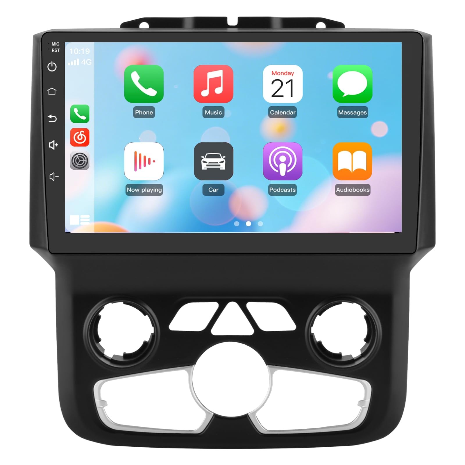 Junsun 5G WiFi Car Radio for Dodge Ram 2013-2019, 9″ Touchscreen, CarPlay