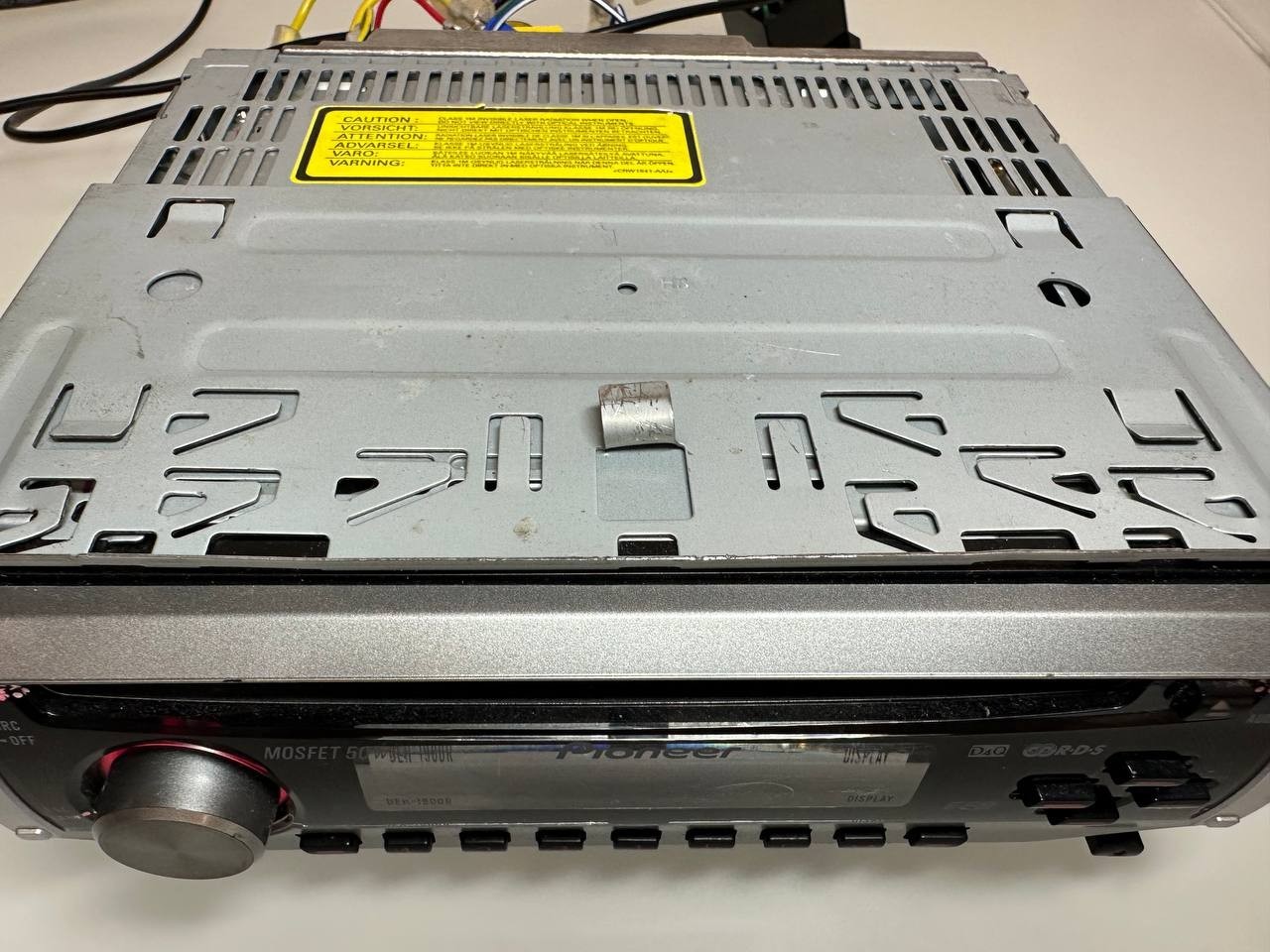 Pioneer DEH-1900R Car CD Player Stereo Detachable Face MOSFET 50Wx4 Tested