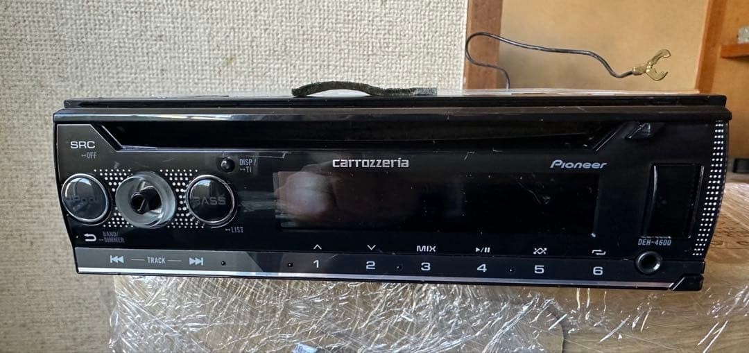 Pioneer Carrozzeria DEH-4600 CD USB AUX iPod iPhone DSP 1DIN Head Unit JDM