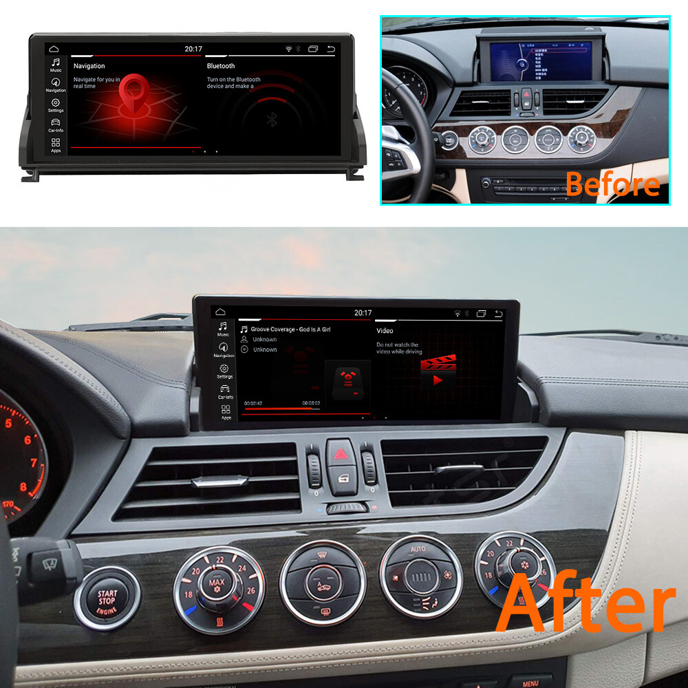 8G+128GB 10.25″ Android 13 Car Radio For BMW Z4 E89 2009-2016 GPS Navigation BT