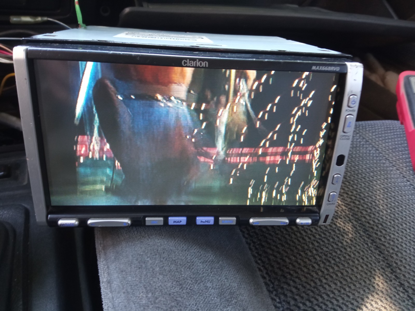 Clarion Max668rvd Max 668 Rvd Car Radio