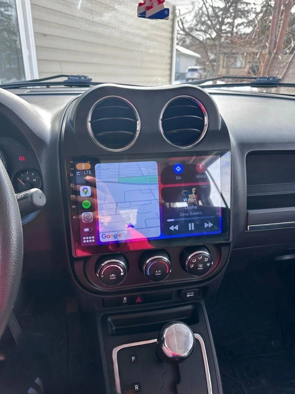 32GB Android 15 Car Radio For Jeep Compass 2009-16 Apple Carplay GPS Navi Stereo