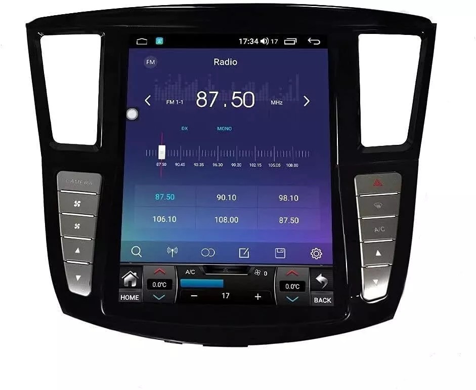 For 2012-2019 Infiniti QX60 JX35 Android Car Radio Stereo GPS Navi Carplay 4+32G