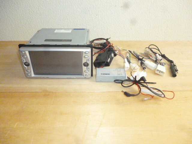 TOYOTA genuine car navigation audio 08545-00H70 with wiring.