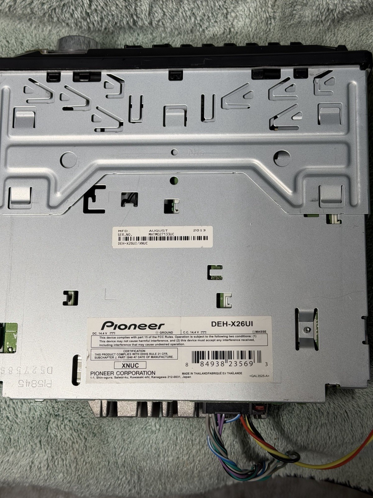 Pioneer DEH-X26UI CD Player MIXTRAX AUX/USB